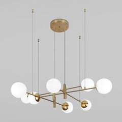 Умный подвесной светильник 70146/8 латунь