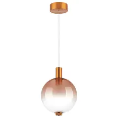 805402 Люстра COLORE LED 1х6W 320LM ЧЕРНЫЙ/КРАСНЫЙ 3000K Lightstar