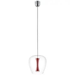 804202 Люстра CUPOLA LED 10W 500LM АЛЮМИНИЙ/КРАСНЫЙ 3000K Lightstar