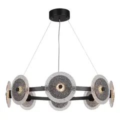SL6142.443.01 Светильник подвесной ST-Luce черный/дымчатый LED 1*44W 4000K