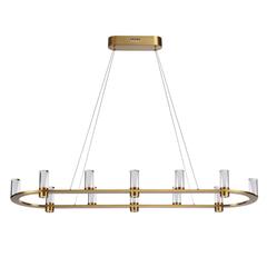 7144/65L HIGHTECH ODL26 Подвесной светильник  античная бронза/акрилл/металл IP20 LED 69W 3830Лм 3000K 180° 220V DEFANCE