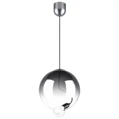 805301 Люстра COLORE 1х8W (led) E27 АЛЮМИНИЙ/ДЫМЧАТЫЙ Lightstar