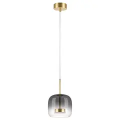 804008 Люстра CUPOLA LED 9W 450LM ЗОЛОТО/ДЫМЧАТЫЙ 3000K Lightstar