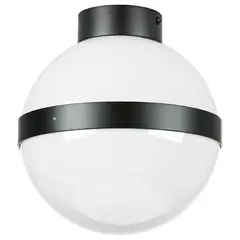 812117 Люстра GLOBO 1х40W E14 matt black/white Lightstar