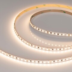 Светодиодная лента IC-A120-8mm 24V Warm3000 (9.6 W/m, IP20, 2835, 10m) (Arlight, стабилизированная)