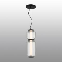 5409/20L HIGHTECH ODL_EX24 37 черный/прозрачный/металл/стекло/акрил Подвес LED 20W 3000K 1480Лм JAM