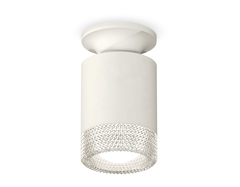 Комплект накладного светильника XS6301102 SWH/CL белый песок/прозрачный MR16 GU5.3 (N6901, C6301, N6150)