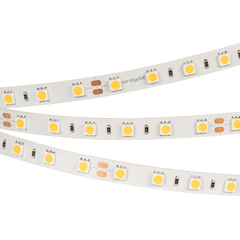 Светодиодная лента RT-B60-10mm 24V White6000 (14.4 W/m, IP20, 5060, 5m) (Arlight, 14.4 Вт/м, IP20)
