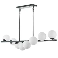 815187 Люстра CROCO 8х40W E14 ЧЕРНЫЙ МАТОВЫЙ Lightstar