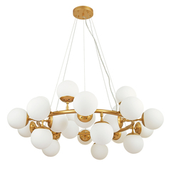 Подвесная люстра Arte Lamp BOLLA A1664SP-25GO, 25хE14