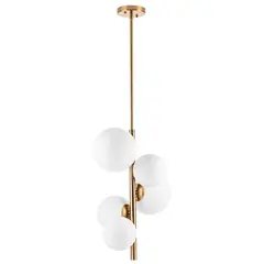 815053 Люстра CROCO 5х40W E14 ЛАТУНЬ Lightstar