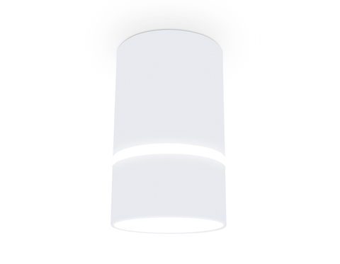 Накладной точечный светильник с акрилом TN3411 SWH белый песок GU5.3 D65*105