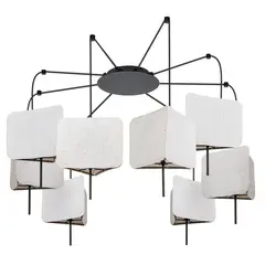 Подвесная люстра Arte Lamp TRIXIE A7084SP-8BK, 8хE14