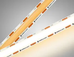 Светодиодная лента GS4801 COB 616Led/19W m/ 24V IP20 3000K/ 5m*12mm*2mm кратность резки 22.5mm (2 конт.)