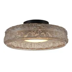 SL6143.422.01 Светильник потолочный ST-Luce черный/шампань LED 1*15W 4000K