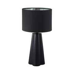 8124/1T COMFI LN26 478 черный, керамика/текстиль Настольная лампа E27 1*60W 220V HINAMI