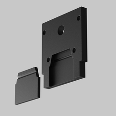 Торцевая заглушка для шинопровода ClipLine Exility, черная, 1шт. TRA034EC-SCCL-42B. TM Maytoni