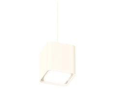 Комплект подвесного светильника с акрилом XP7840001 SWH/FR белый песок/белый матовый MR16 GU5.3 (A2310, C7840, N7755)