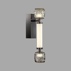 5427/13WL L-VISION ODL_EX24 131 черный хром/белый/дымчатый/коньячный/металл/стекло/акрил Бра LED 13W 3000K KLIFF