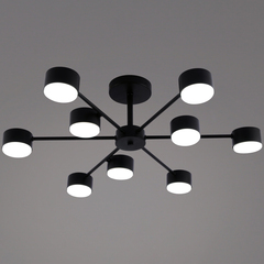 03738-0.3-09 BK GX53 светильник потолочный