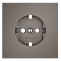 VLS000614 Накладка для розетки с заземлением, S70 (капучино). (ТМ Maytoni)