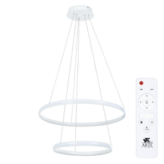 Подвесная люстра Arte Lamp MERIDIANA A2198SP-2WH, 1хLED