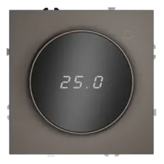 VLS070114 Терморегулятор электронный VOLTUM S70 с индикацией и датчиком, для теплого пола, (капучино). (ТМ Maytoni)