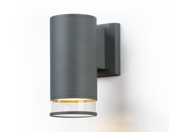 Светильник уличный настенный архитектурный ST3818 GR/CL серый/прозрачный IP54 GU10 max 35W 187*90*160