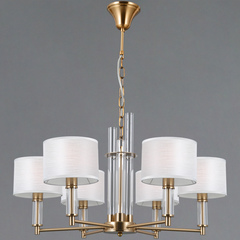 IL0755-6PSQ-25 BRASS GENOA светильник потолочный