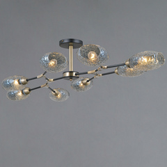 IL0272-8CSQ-25 BK AB TRENTO светильник потолочный