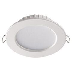 358029 SPOT NT19 302 белый Встраиваемый светильник IP20 LED 4100К 10W 220V LUNA