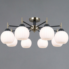 IL0579-8CSQ-25 BK AB TRENTO светильник потолочный