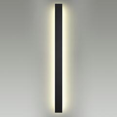 4379/29WL HIGHTECH ODL23 389, 717 черный/металл Настенный светильник IP54 LED 29W 950Лм 3000K FIBI