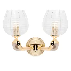 706622 Бра DELTA 2х40W E14 ЗОЛОТО Lightstar