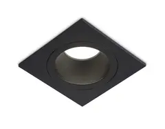Светильник встраиваемый TN102828 BK/BK черный/черный GU5.3 92*92*50