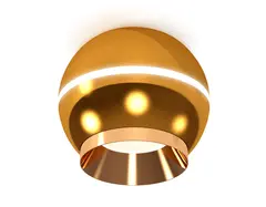 Комплект накладного светильника XS1105002 PYG золото желтое полированное MR16 GU5.3 LED 3W 4200K (C1105, N7034)