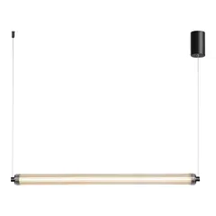 SL6224.413.01 Светильник подвесной ST-Luce Черный/Прозрачный LED 1*30W 4000K