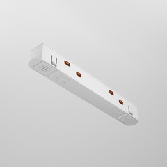 Коннектор питания прямой Exility белый, TRA034PC-42W. TM Maytoni