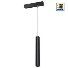 359963 PORT NT25 226 черный Трековый светильник с переключ. цв. темпер. IP20 LED 3000К\4000К\6000К 10W 90-240V VECTOR