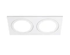 Светильник встраиваемый TN51826/2 WH белый GX53/2 max 15W 215*110*39