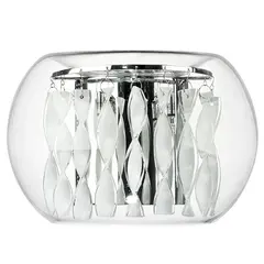 752634 Бра ACQUARIO 3х20W G4 12V ХРОМ БЕЛ стекло Lightstar