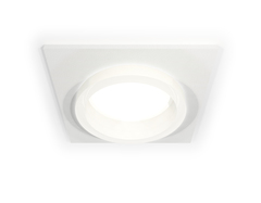 Комплект встраиваемого светильника с акрилом XC6520064 SWH/FR белый песок/белый матовый MR16 GU5.3 (C6520, N6245)