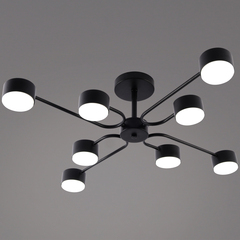 03708-0.3-08 BK GX53 светильник потолочный