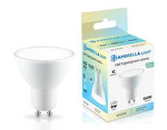 Лампа светодиодная 180904 LED MR16 9W IC GU10 4000K 175-265V