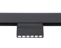 Светильник светодиодный поворотный для шинопровода Magnetic  GL4040 BK черный IP20 6W 4200K 48V 24° 115*22*105