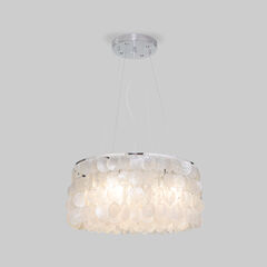 Подвесной светильник с перламутром 60005/4 хром