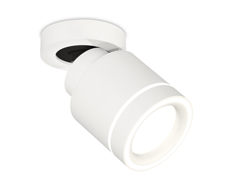 Комплект накладного поворотного светильника с акрилом XM8110003 SWH/FR белый песок/белый матовый GX53 (A2228, A2105, C8110, N8433)