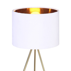 SL6242.504.01 Прикроватная лампа ST-Luce Золотистый/Белый E27 1*40W