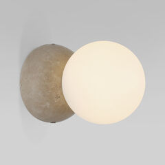 Настенный светильник из травертина 303051 травертин