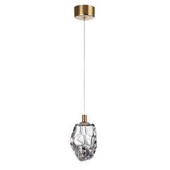 7114/4LC L-VISION ODL25 Подвесной светильник бронзовый/прозрачное  стекло/металл IP20 LED 4W 300Лм 3000K 200° 220V GEMME